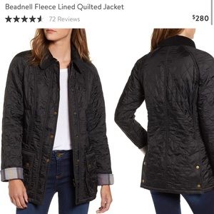 Barbour Beadnell polar quilt jacket NEW WITH TAGS